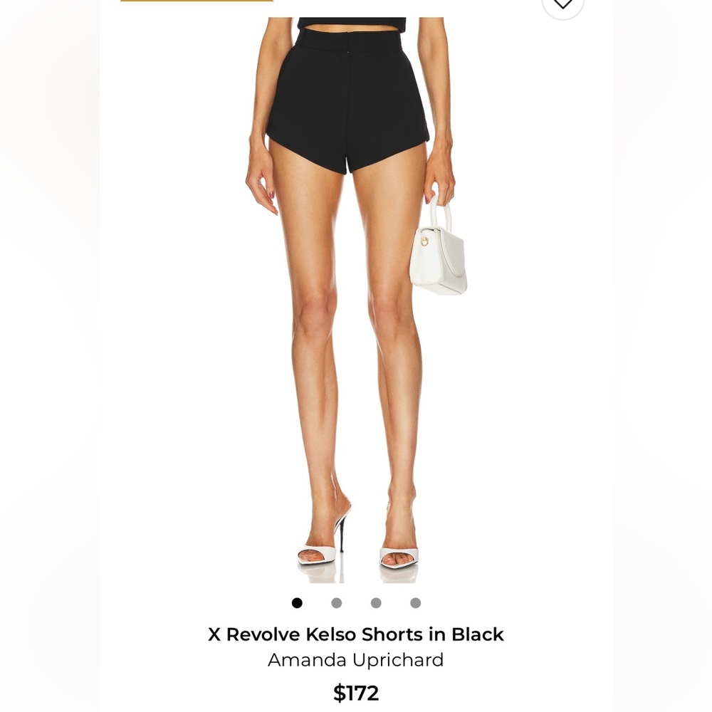 Amanda Uprichard Kelso Shorts High Waist Shorts